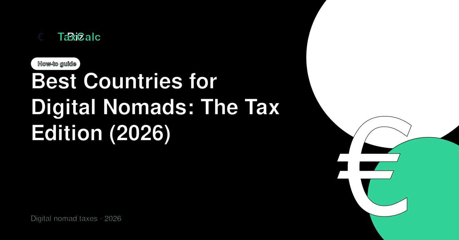 Best Countries for Digital Nomads: The Tax Edition (2026)
