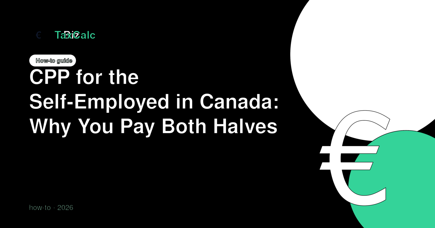CPP for the Self-Employed in Canada: Why You Pay Both Halves