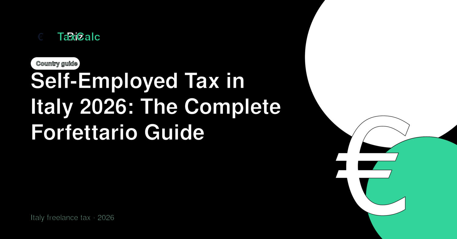 Self-Employed Tax in Italy 2026: The Complete Forfettario Guide