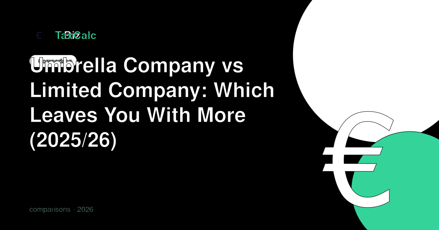 Umbrella Company vs Limited Company: Which Leaves You With More (2025/26)